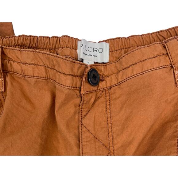 Anthropologie Pilcro Tactical Utility Jogger Pants | M, Cinnamon Brown NWT $128 - Picture 7 of 12